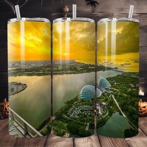 Handcrafted sublimation 20oz skinny tumbler